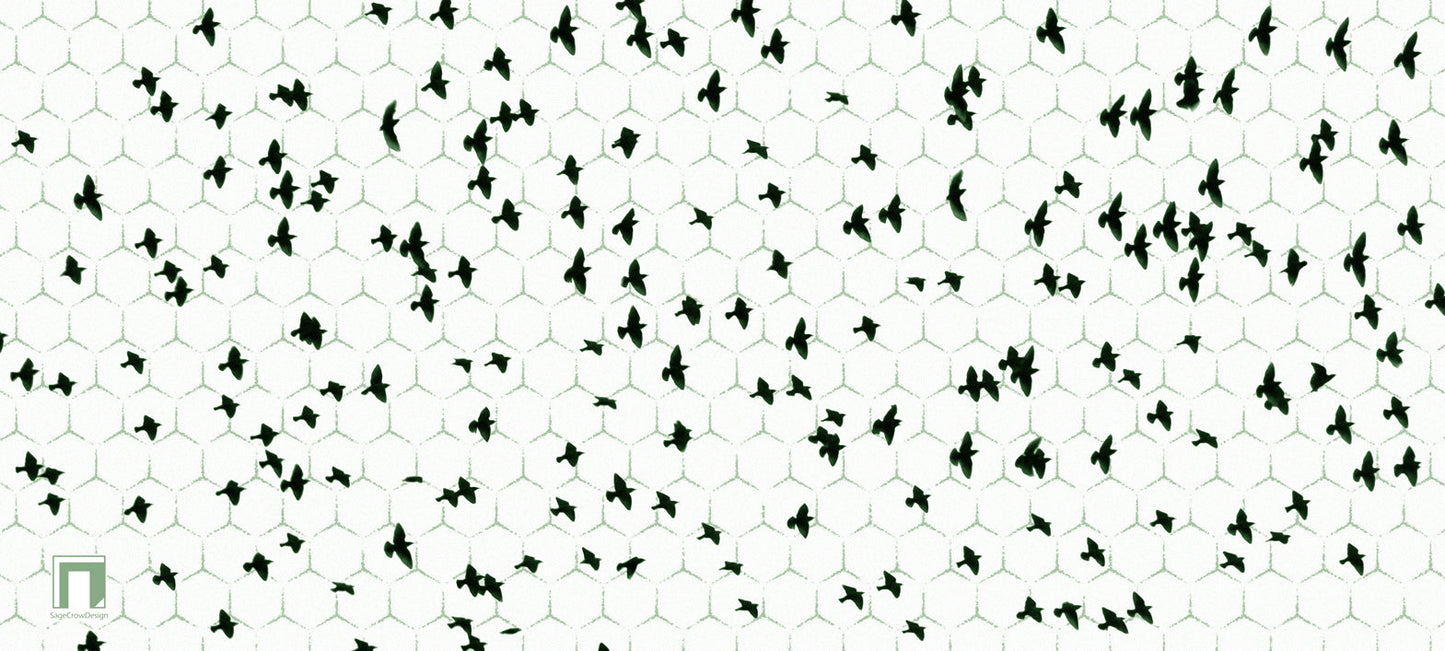 Flight Pattern Gamma Deskmat - Light Theme