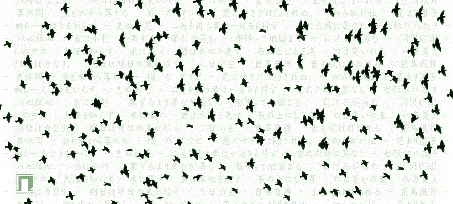 Flight Pattern Gamma Deskmat - Light Theme