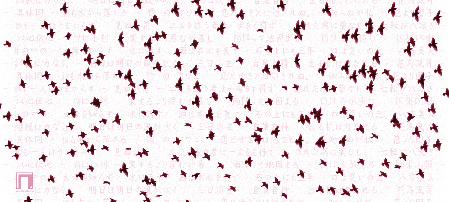 Flight Pattern Gamma Deskmat - Light Theme