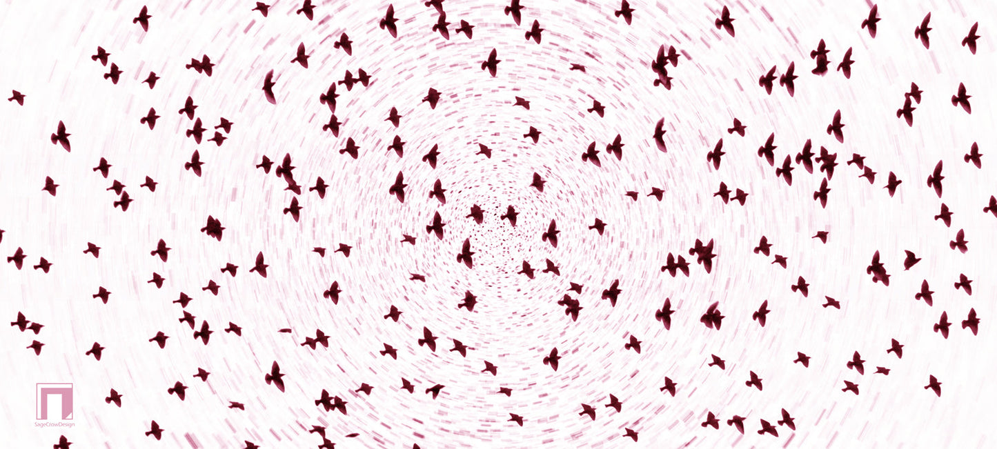 Flight Pattern Gamma Deskmat - Light Theme