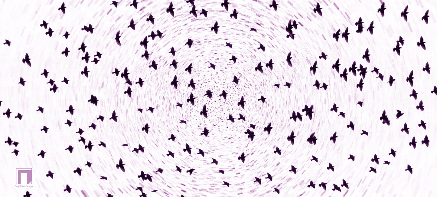 Flight Pattern Gamma Deskmat - Light Theme