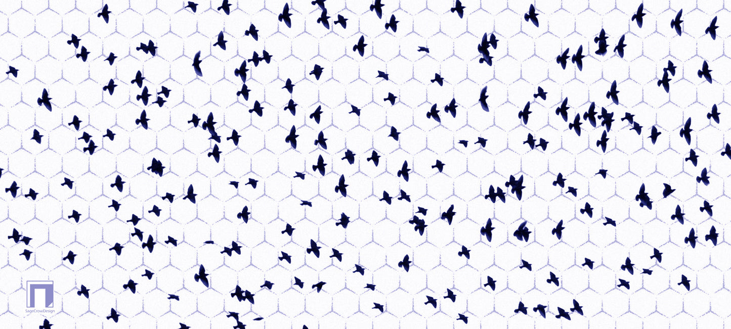 Flight Pattern Gamma Deskmat - Light Theme