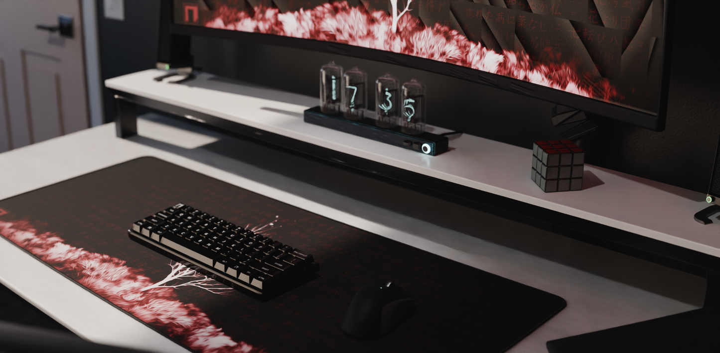 Lone Tree [γ] Deskmat -- Dark Theme