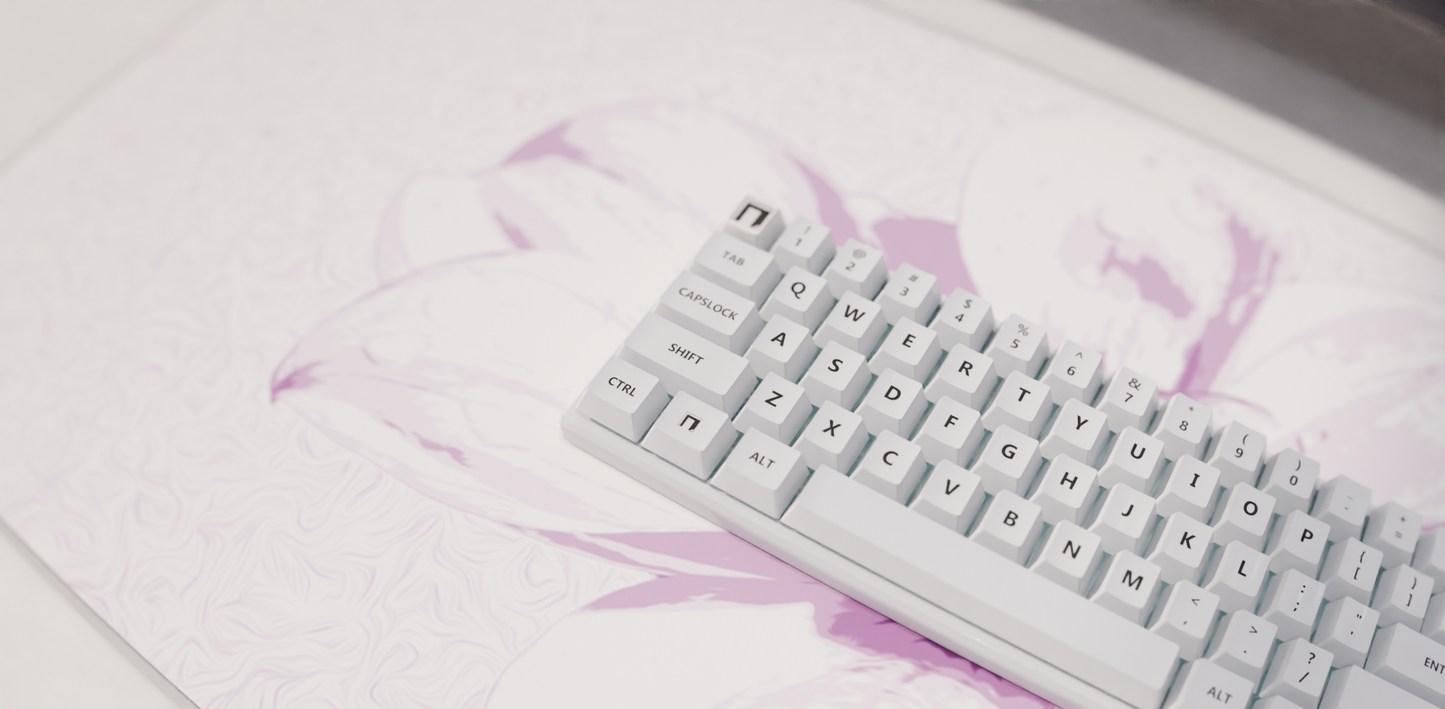 Floral Friend Deskmat -- Light Theme