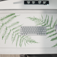 Fern Taijitu Deskmat -- Light Theme