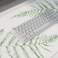 Fern Taijitu Deskmat -- Light Theme