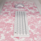 Snowflake Petals Deskmat -- Light Theme