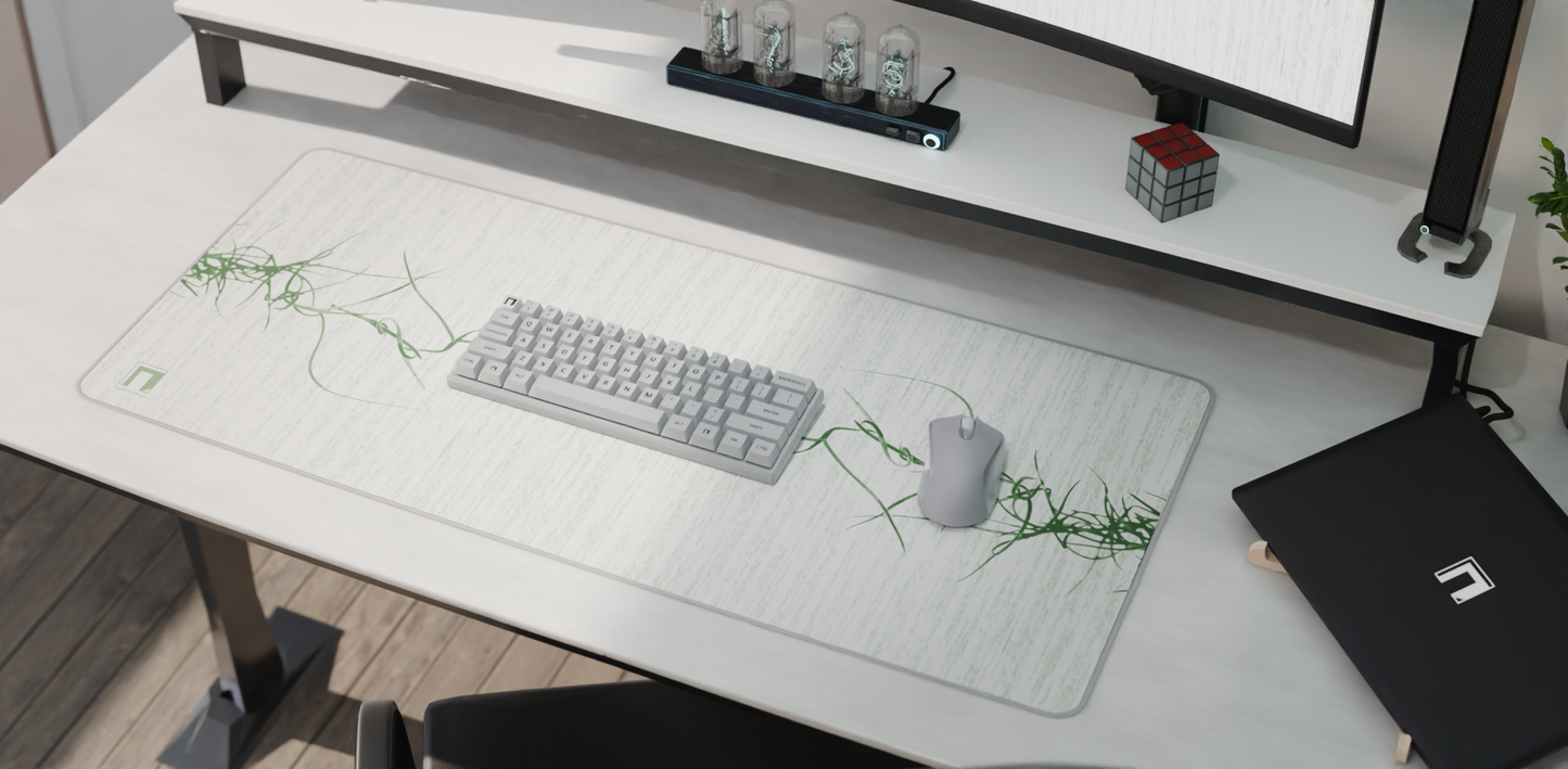 Twisted Vines Deskmat -- Light Theme