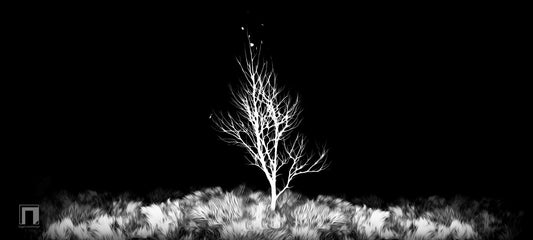 Lone Tree [γ] Deskmat -- Dark Theme