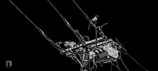 Steel Crow Deskmat -- Dark Theme