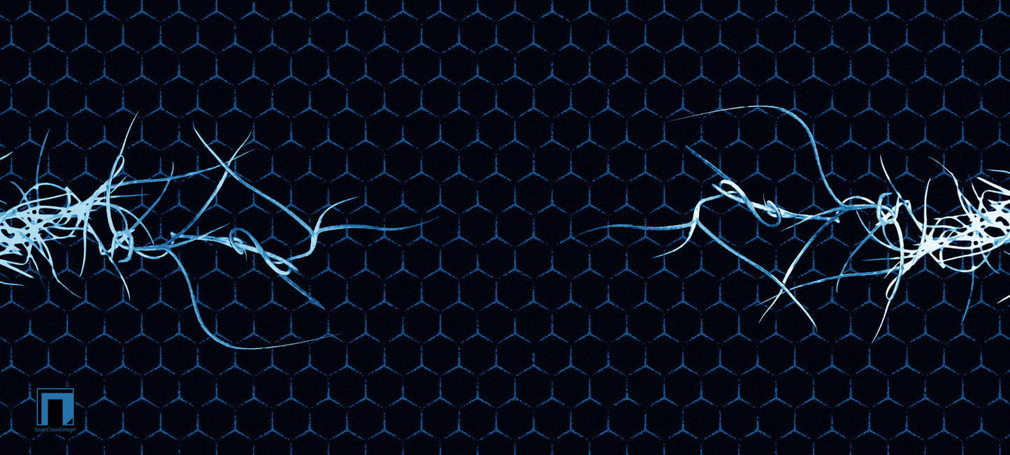 Twisted Vines Deskmat -- Dark Theme