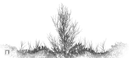 Lone Tree [δ] Deskmat -- Light Theme