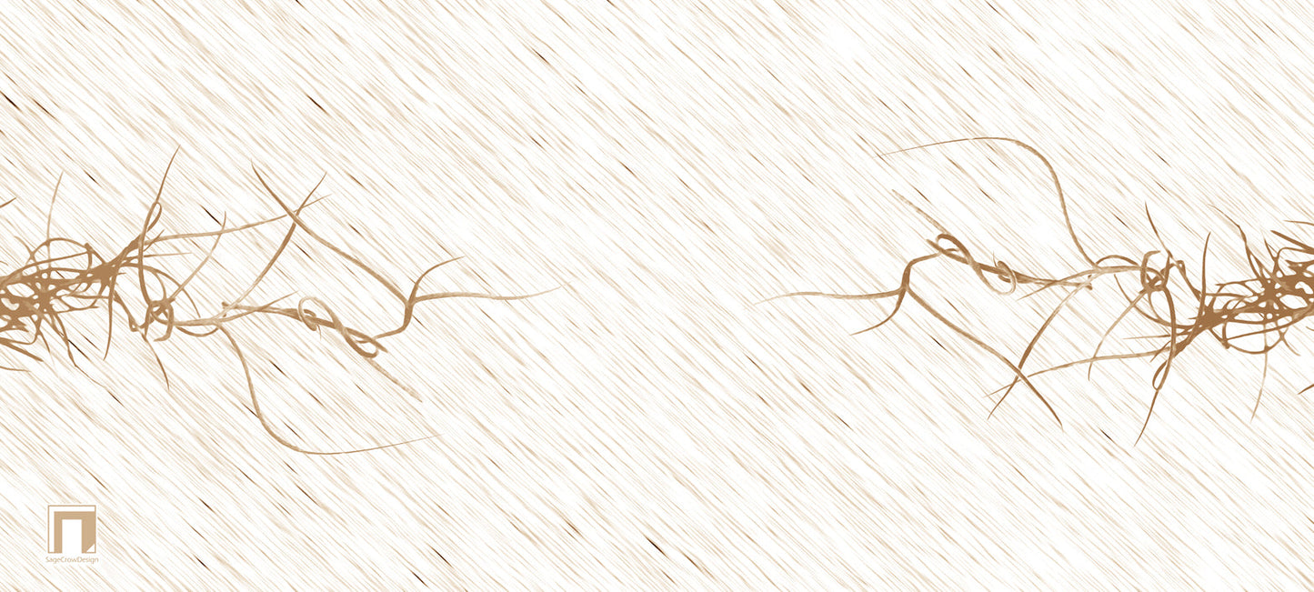 Twisted Vines Deskmat -- Light Theme