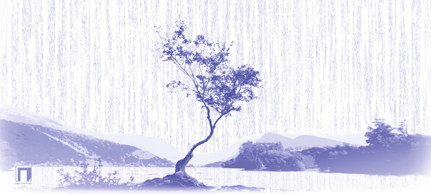 Lone Tree [α] Deskmat -- Light Theme