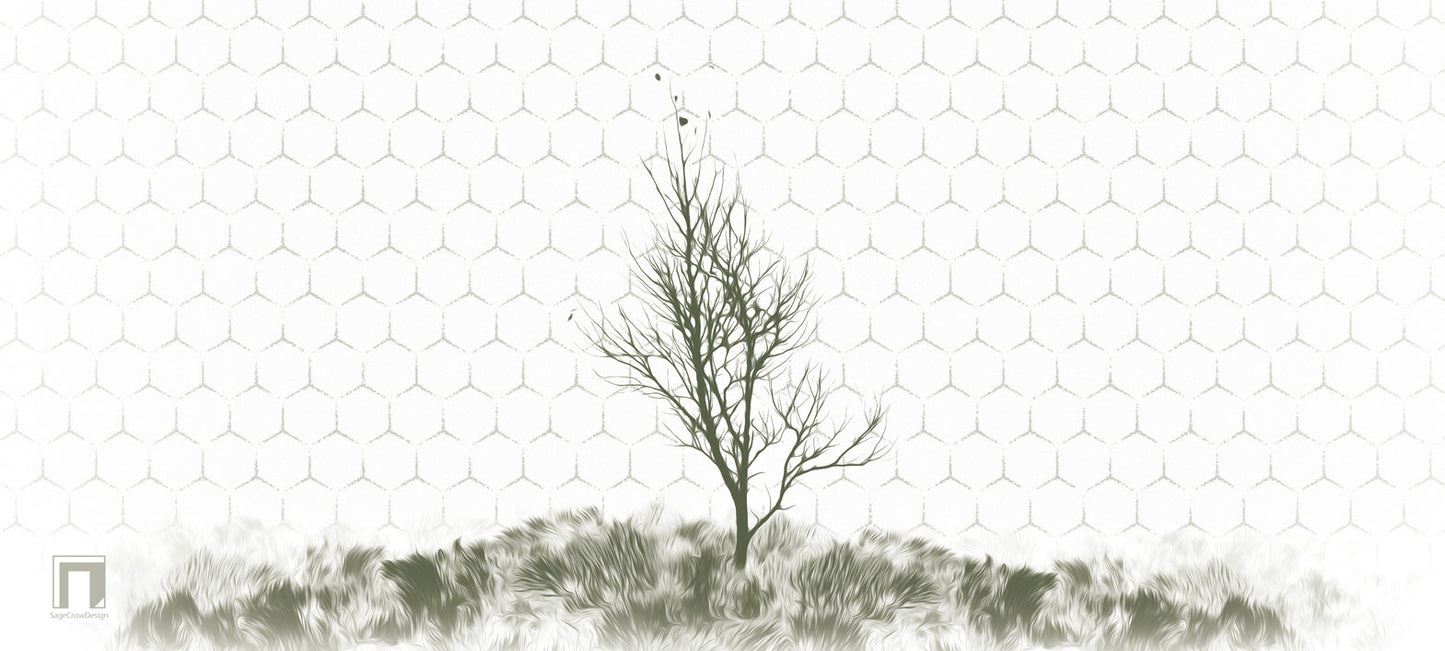 Lone Tree [γ] Deskmat -- Light Theme